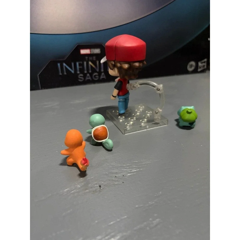Good Smile - Nendoroid - Pokemon Red Trainer w/Charmander, Squirtle, Bulbasaur